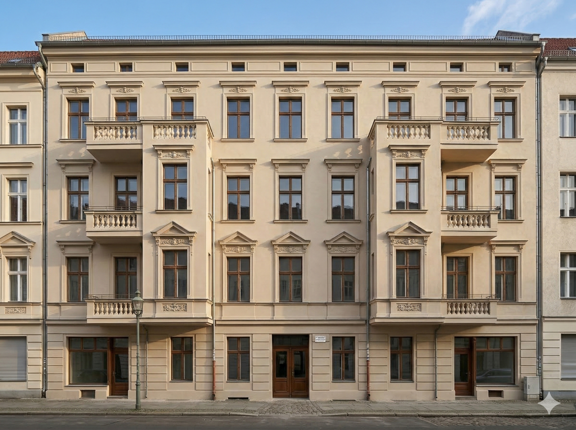 Fassadenrenovierung Berlin – Nachher