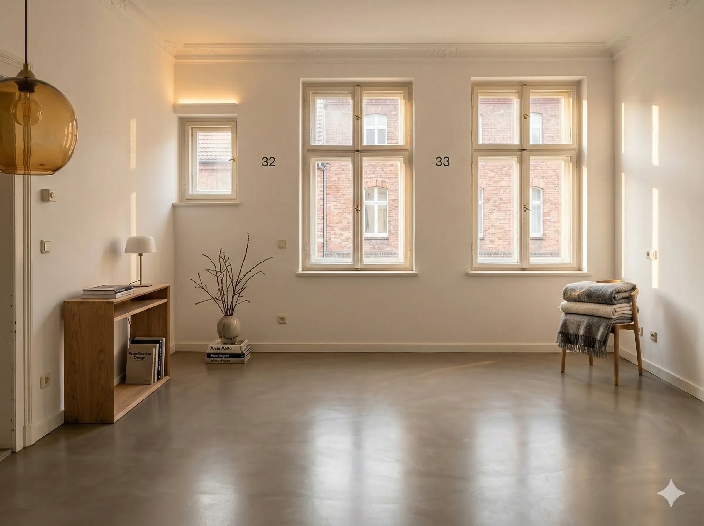 Spachteltechnik Mikrozement Berlin – Nachher